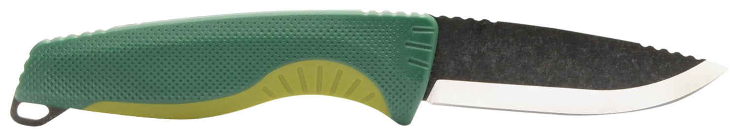 SOG Aegis FX 3.70" Fixed Drop Point Stonewashed 4116 Krupp SS Blade, Forest w/Moss Accents GRN Handle with Sheath