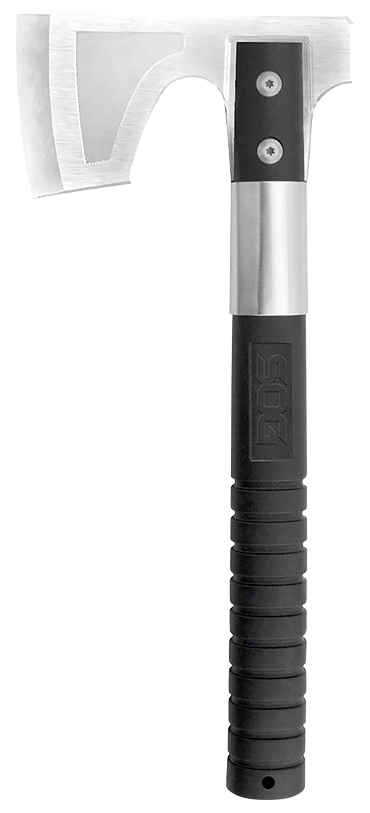 SOG Camp 3.10" Blade Stainless Steel Hatchet Black GRN Handle 11.50" Overall Length with Sheath