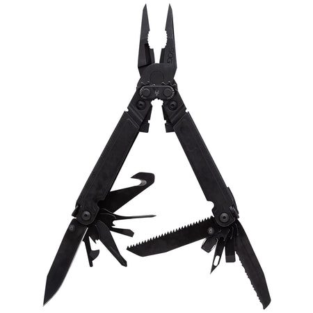 S.O.G SOGPA3002CP PowerAccess Assist MT Black 5Cr15MoV Stainless Steel Multi-Tool 6.82" Long with 18 Tools