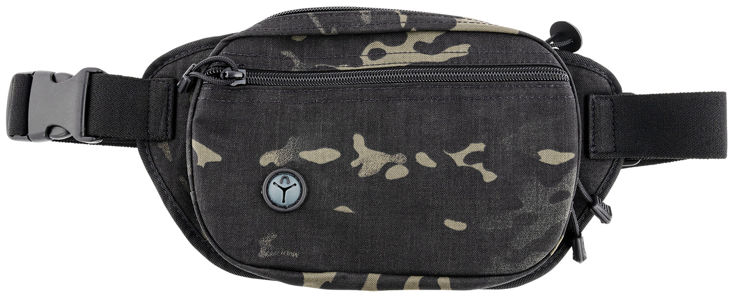Galco FTPRMBC Fastrax PAC Waistpack Compact Holster MultiCam Black Neoprene Fits S&W M&P Compact Taurus G2C Springfield Hellcat Pro Ambidextrous