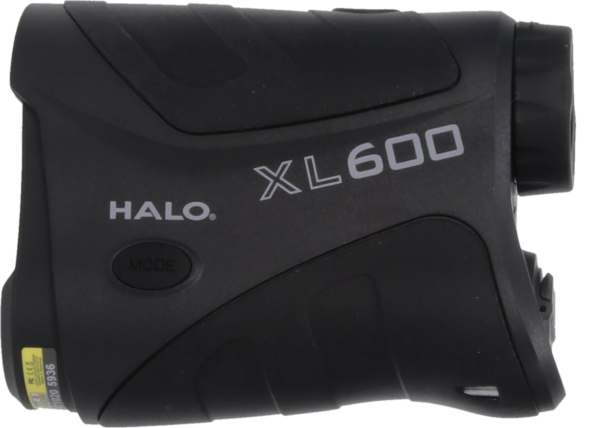 Halo Optics HALHALRF0085 XL 600 Laser Rangefinder Black 6x 600 yd Max Scan Mode AI Angle Technology