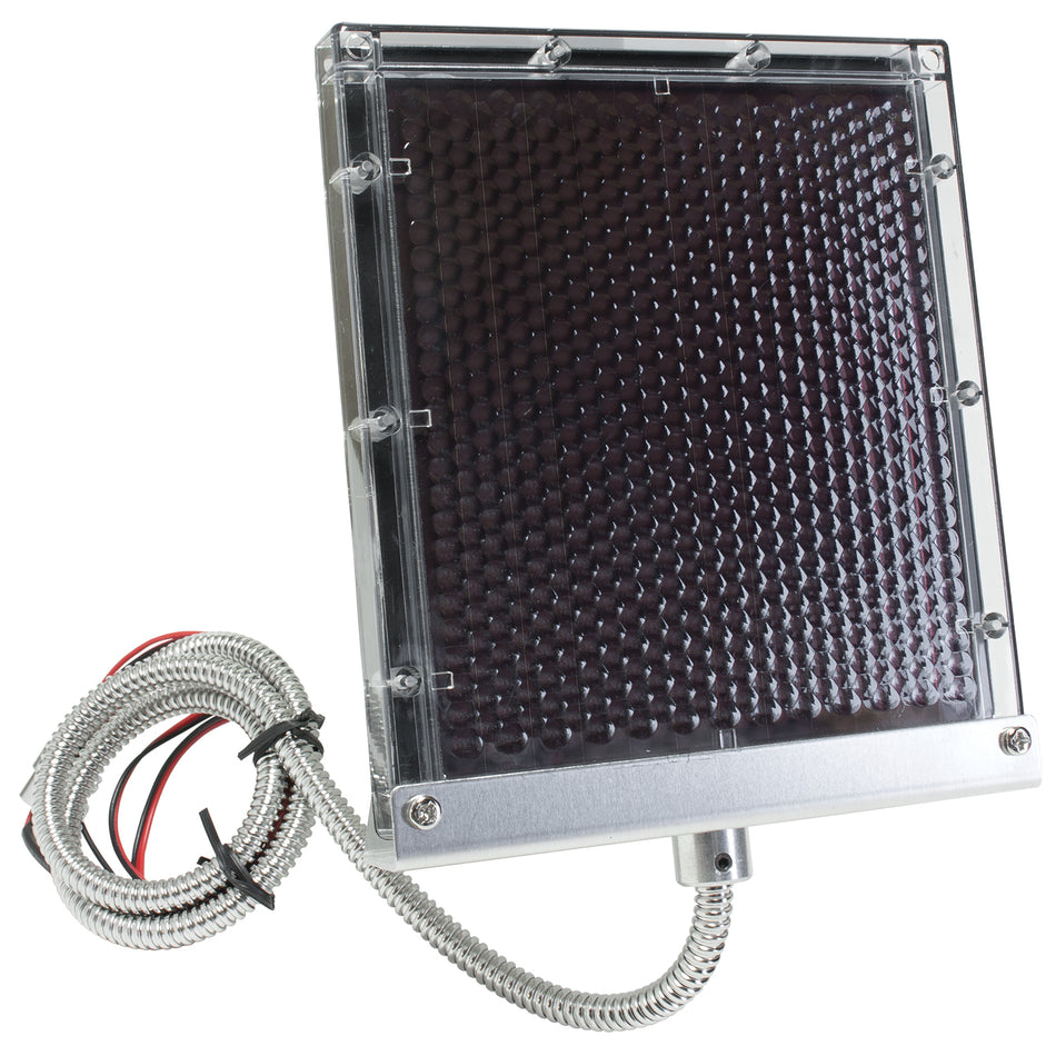 Wildgame Innovations WGIWGISO0003 Edrenaline 12V Solar Panel for Deer Feeders Silver