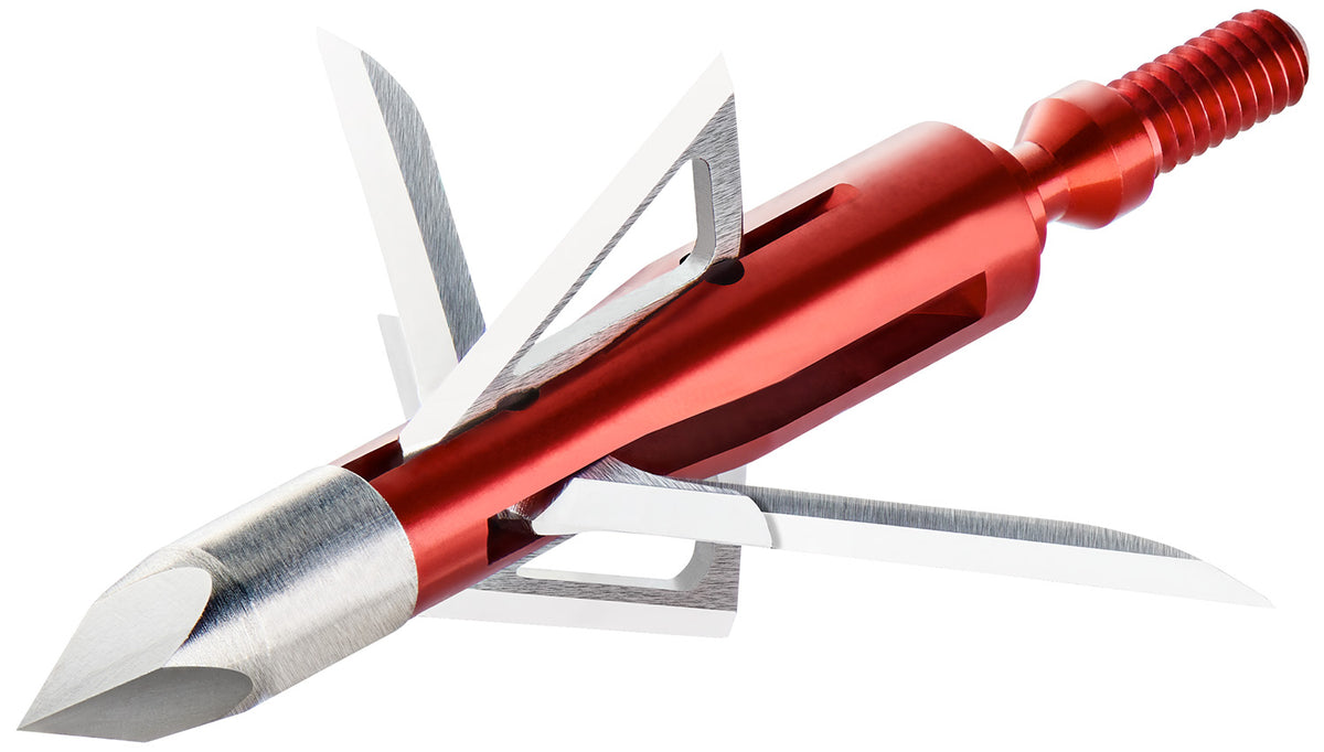 Bloodsport BLS10816 Nitefall Rear-Deploying Hybrid Mechanical Broadhead 100gr 3 Pack