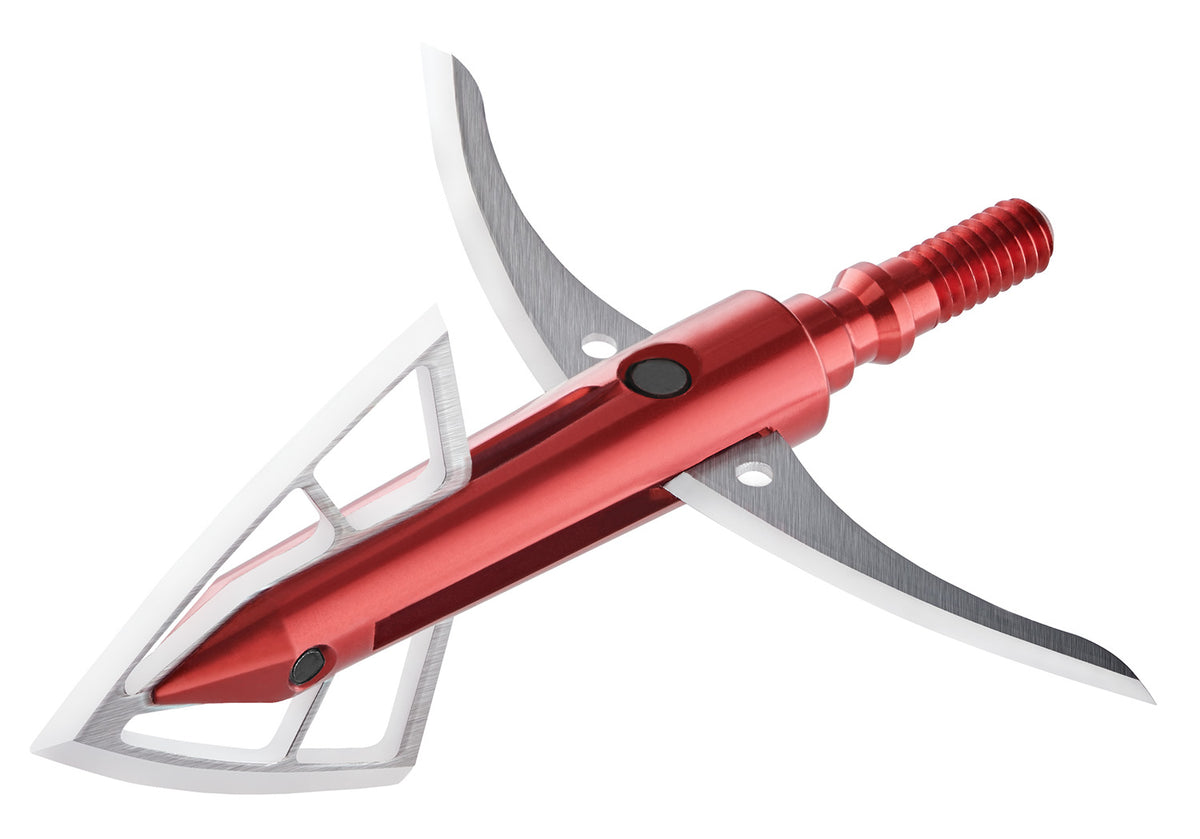 Bloodsport BLS10821 Gravedigger Extreme Cut On Contact Hybrid Mechanical Broadhead 100gr 3 Pack