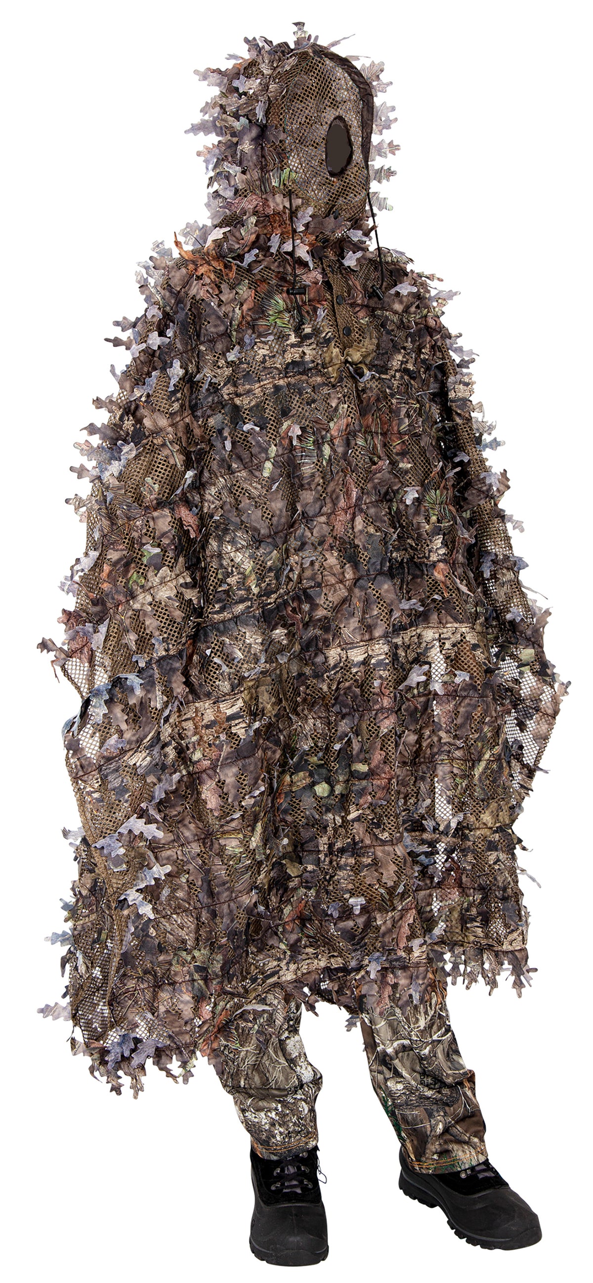 Ameristep AMSAMEAC0203 3D Leafy Poncho Mossy Oak Break-Up Country Camo OSFA