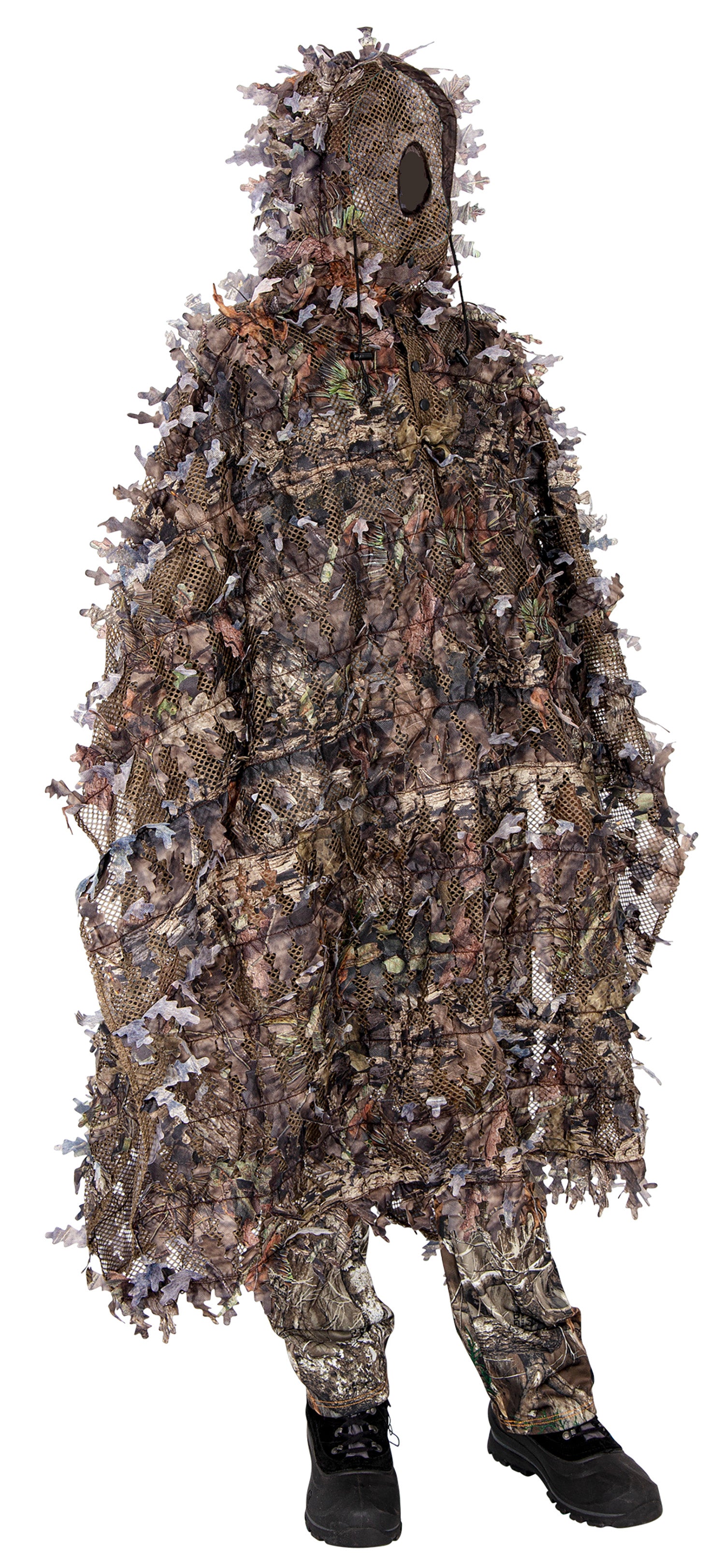 Ameristep AMSAMEAC0203 3D Leafy Poncho Mossy Oak Break-Up Country Camo OSFA