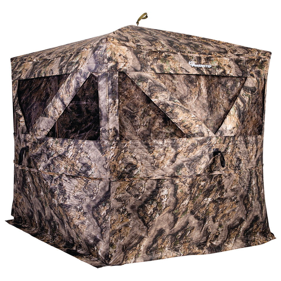Ameristep AMSAMEBF1009 Pro-Series Thermal Pentagon Blind Mossy Oak Elements Terra 300 Durashell+