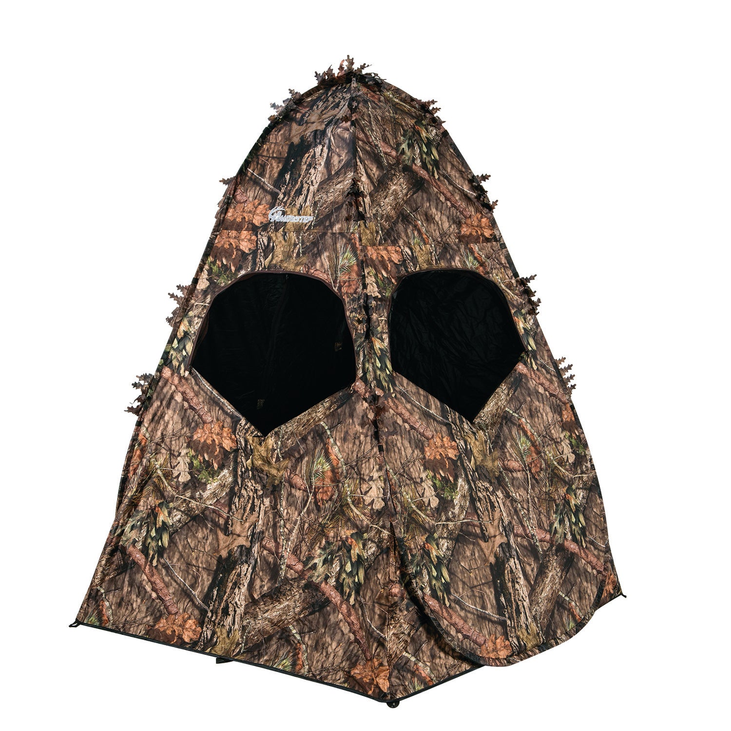 Ameristep Outhouse Spring Steel Ground Blind Mossy Oak Break-Up Country Durashell Plus