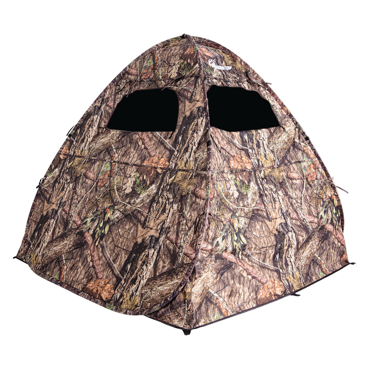 Ameristep Gunner Spring Steel Ground Blind Mossy Oak Break-Up Country Durashell Plus