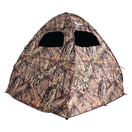 Ameristep Gunner Spring Steel Ground Blind Mossy Oak Break-Up Country Durashell Plus