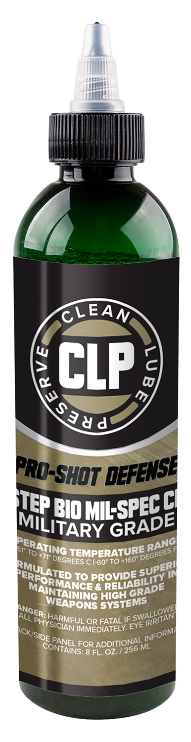 Pro-Shot 1STEP BIO Mil-Spec CLP 8 oz Squeeze Bottle Cleaner Lubricant Protectant