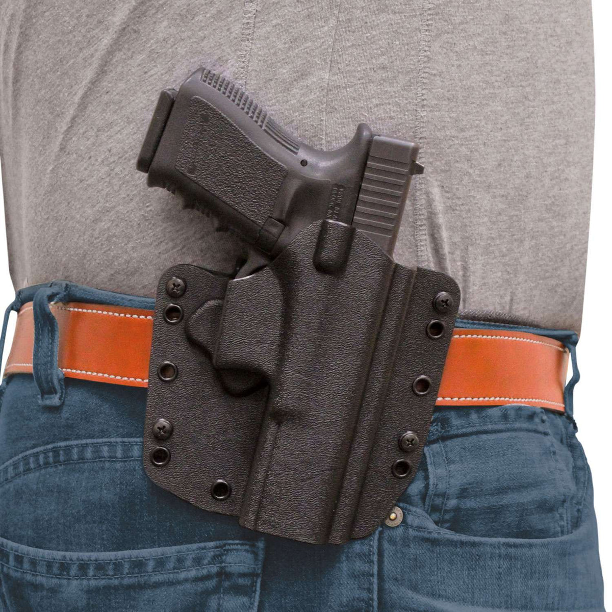 DeSantis SL-Raptor Kydex Holster for Glock 17, 22, and 31, Black, Right Hand