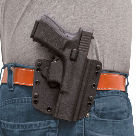 DeSantis SL-Raptor Kydex Holster for Glock 17, 22, and 31, Black, Right Hand