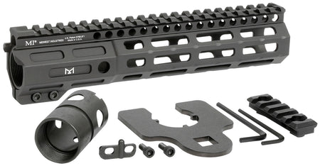 Midwest Industries MINF925 Night Fighter 9.25" M-LOK Handguard Black Hardcoat Anodized Aluminum w/ Barrel Wrench & Rail