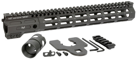 Midwest Industries MINF135 Night Fighter 13.50" M-LOK Handguard Black Hardcoat Anodized Aluminum w/ Barrel Wrench & Rail