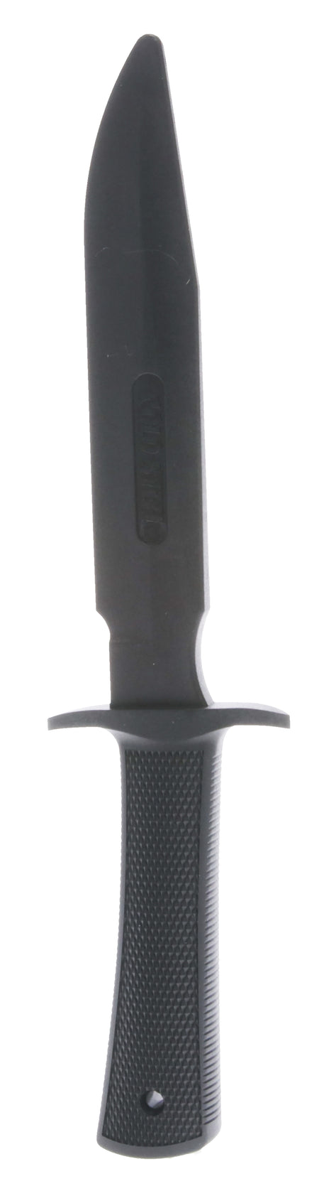 Cold Steel CS92R14R1 Military Classic Rubber Trainer 6.75" Fixed Blade Black Santoprene