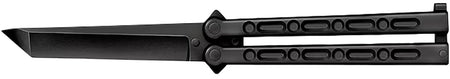 Cold Steel CS-92EAB FGX Balisong 5" Folding Tanto Black Griv-Ex Blade and Handle Butterfly Knife