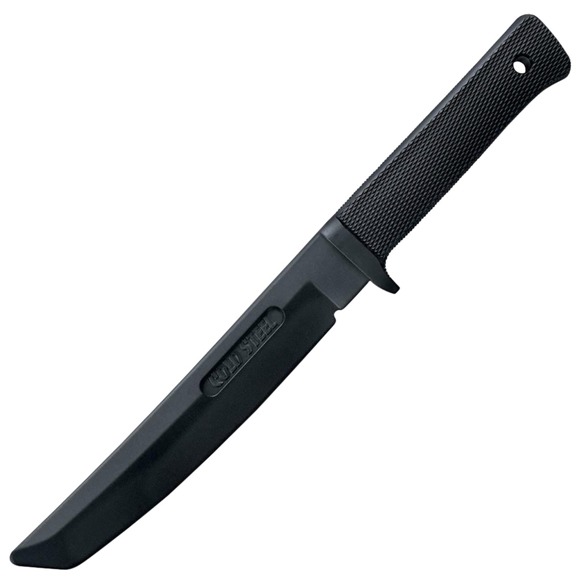 Cold Steel CS-92R13RT Recon Rubber Trainer 7" Fixed Tanto Black Santoprene Training Knife