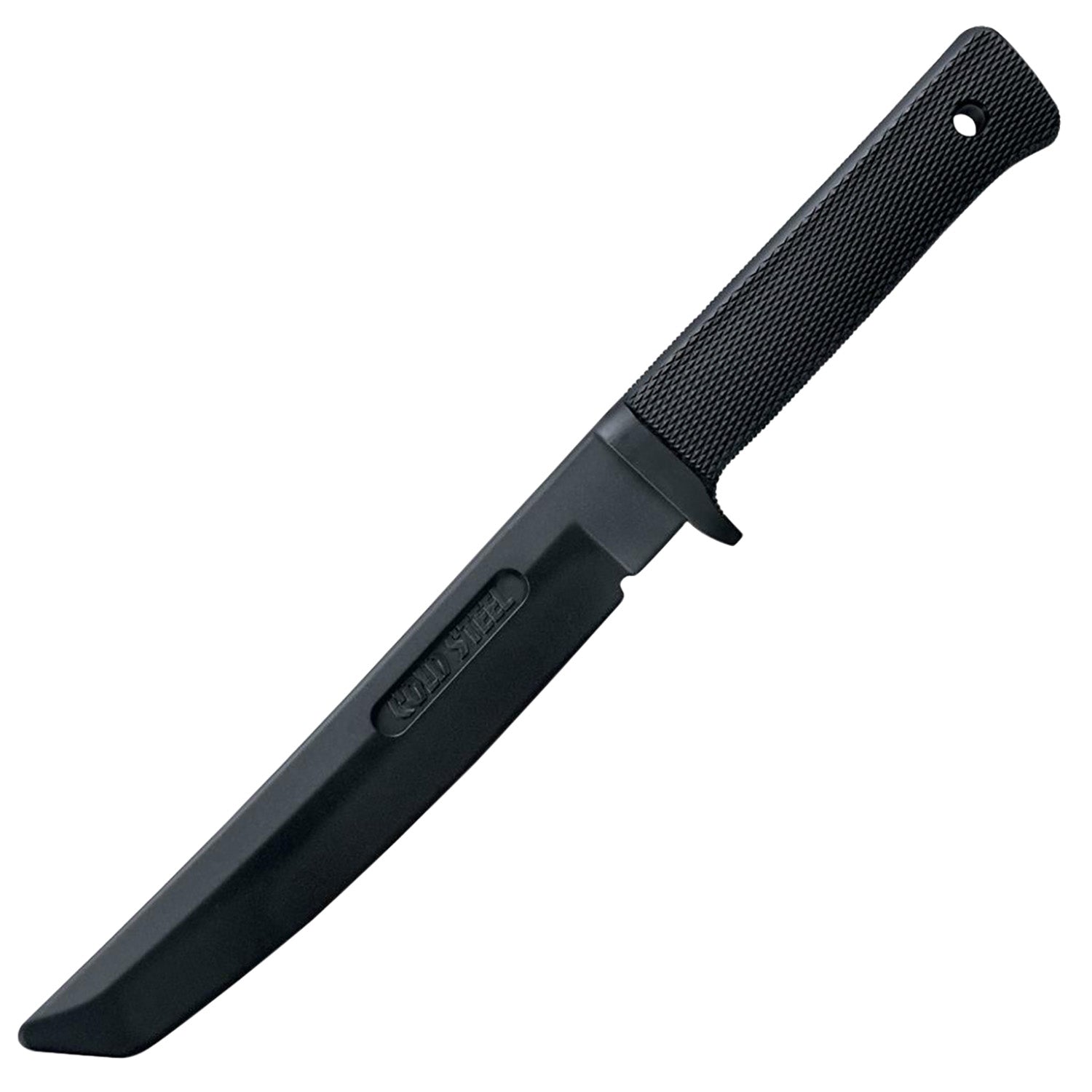 Cold Steel CS-92R13RT Recon Rubber Trainer 7" Fixed Tanto Black Santoprene Training Knife