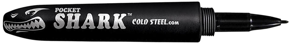 Cold Steel CS91SPB Pocket Shark Black High-Impact Polymer Defense Marker 6.50"