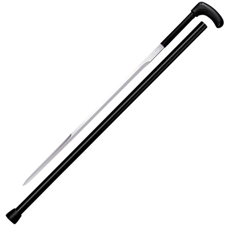 Cold Steel CS88SCFD Sword Cane 3Cr13MoV Stainless Steel Blade Black Heavy Duty Nylon Handle
