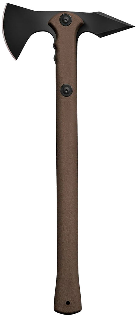 Cold Steel CS90PTHF Trench Hawk 3.50" Blade 1055 Carbon Steel Flat Dark Earth Polypropylene Handle 19"