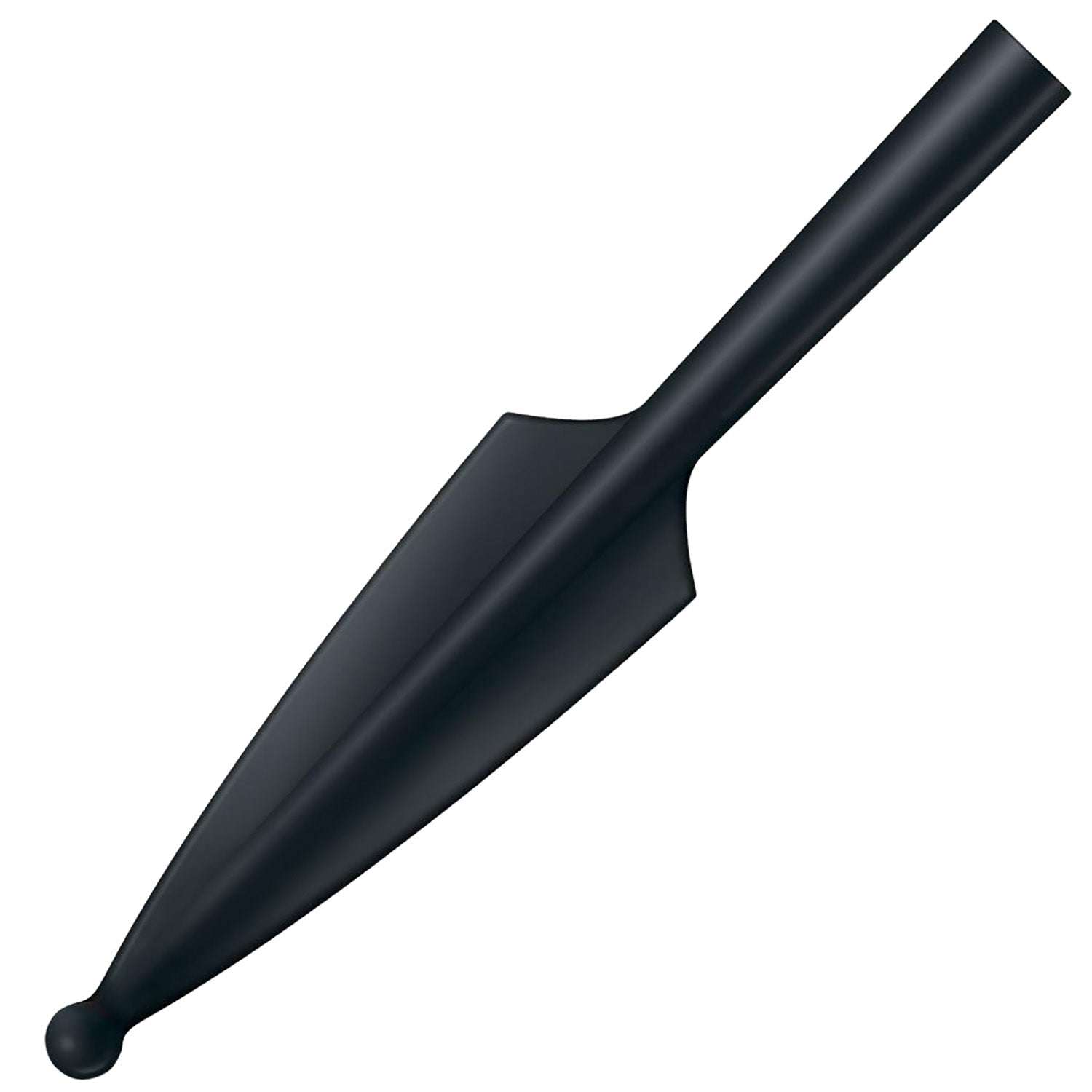 Cold Steel CS92R95 Spear Head Rubber Trainer 10.66" Fixed Black Santoprene Blade with 6.33" Santoprene Handle