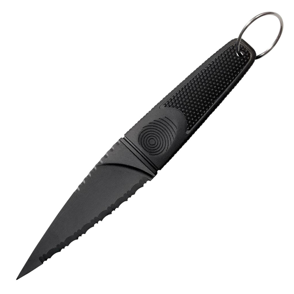 Cold Steel CS-92FSD FGX Skean DHU 3.75" Fixed Plain Griv-Ex Blade Black Kray-Ex Handle