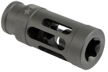 BCM GFCMOD1762 BCMGunfighter Compensator Mod 1 Black Stainless 5/8"-24 7.62mm 300 Blackout