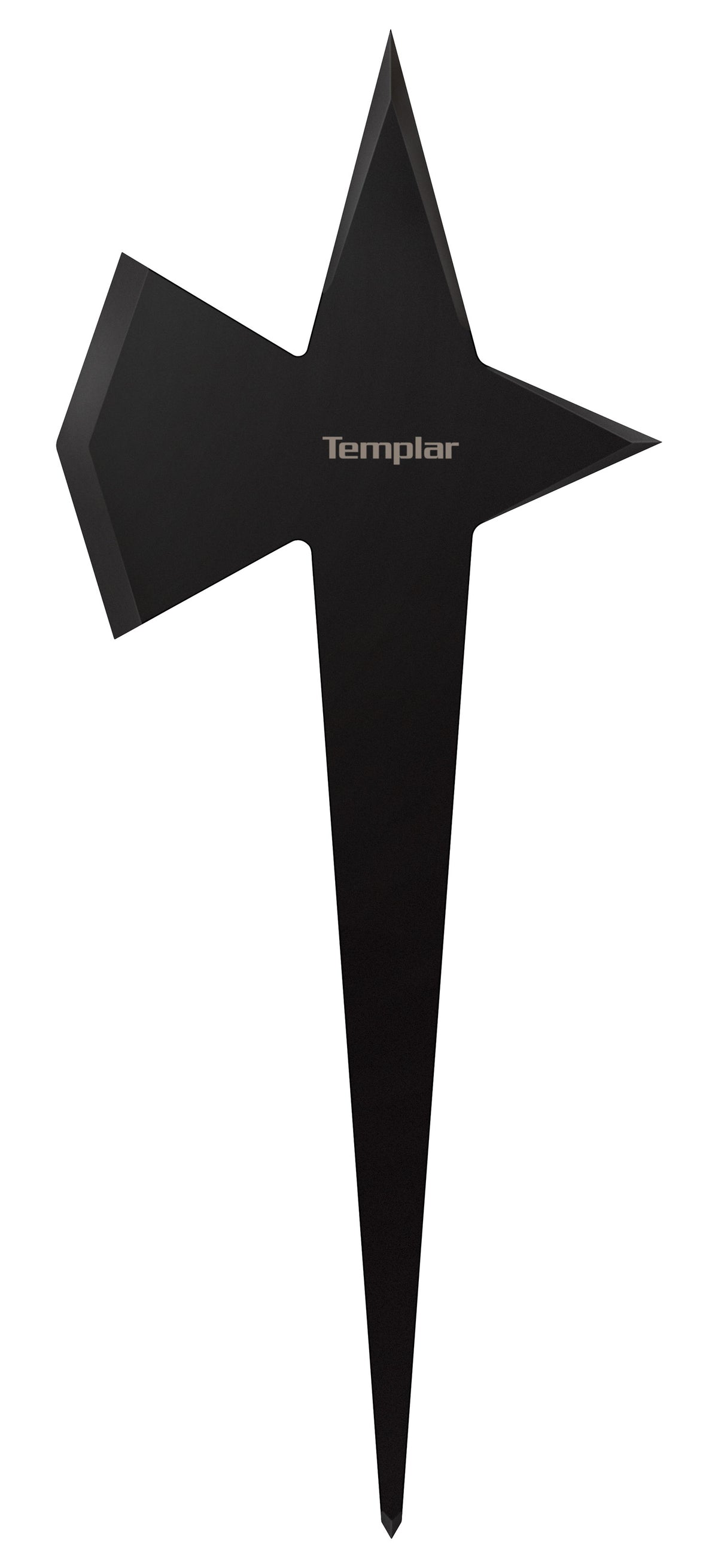 Cold Steel CS80TEMPZ Templar Thrower 1050 High Carbon Steel 14" Long Throwing Weapon