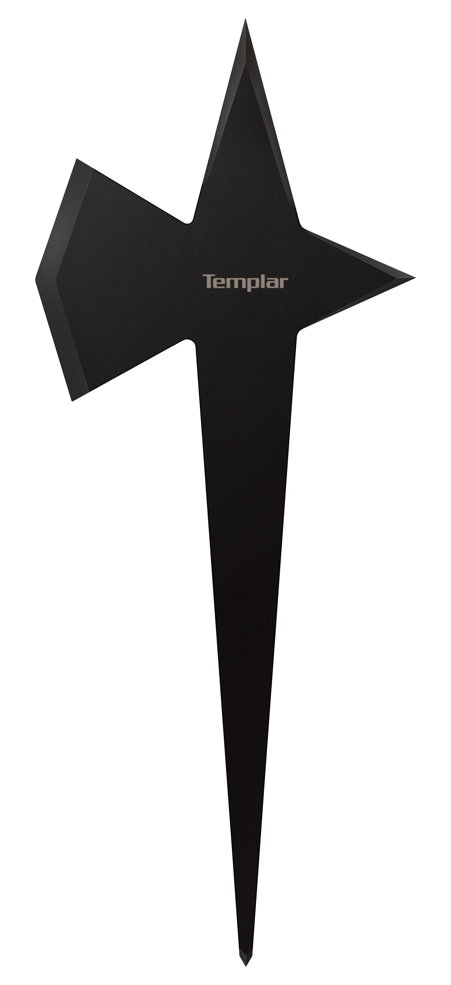 Cold Steel CS80TEMPZ Templar Thrower 1050 High Carbon Steel 14" Long Throwing Weapon