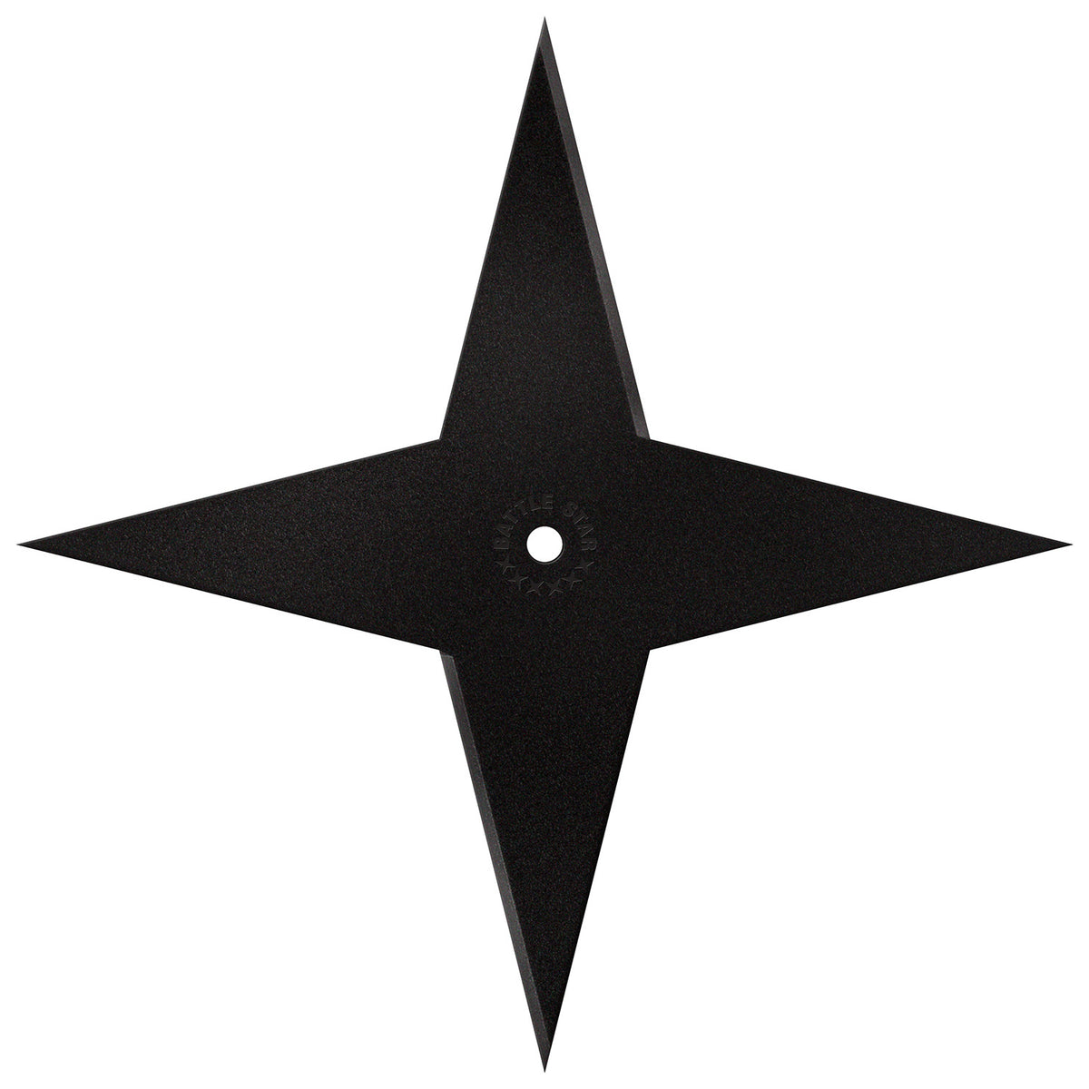 Cold Steel CS80SSXL Battle Star Large Throwing Star Black 1055 Carbon Steel Blade