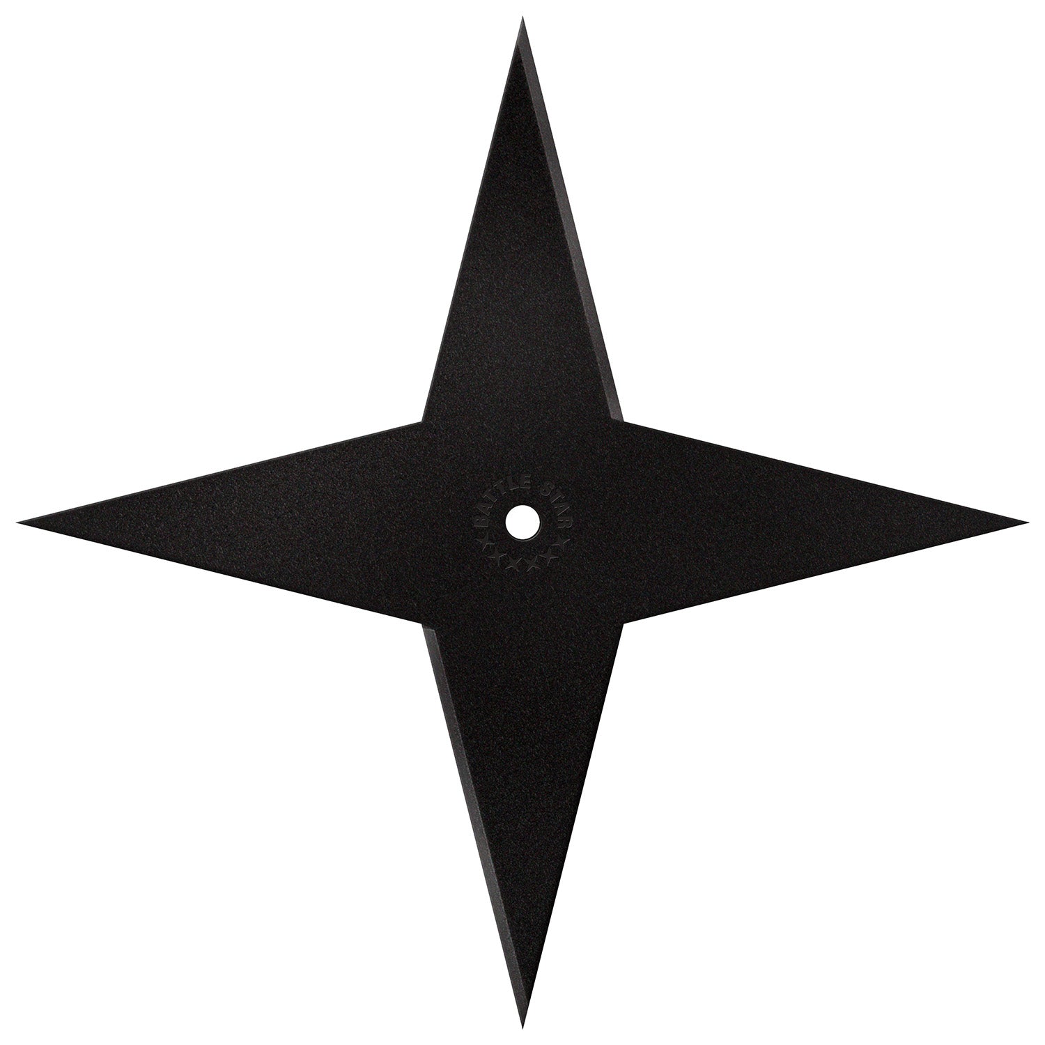 Cold Steel CS80SSXL Battle Star Large Throwing Star Black 1055 Carbon Steel Blade