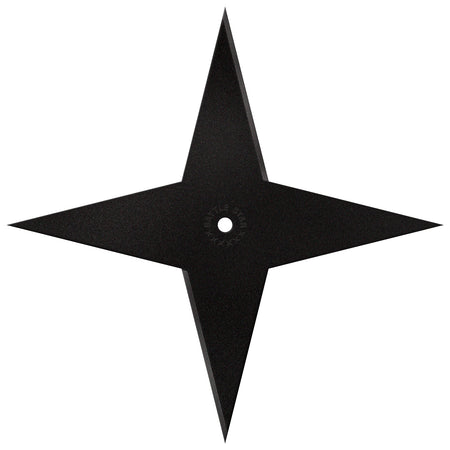 Cold Steel CS80SSXL Battle Star Large Throwing Star Black 1055 Carbon Steel Blade
