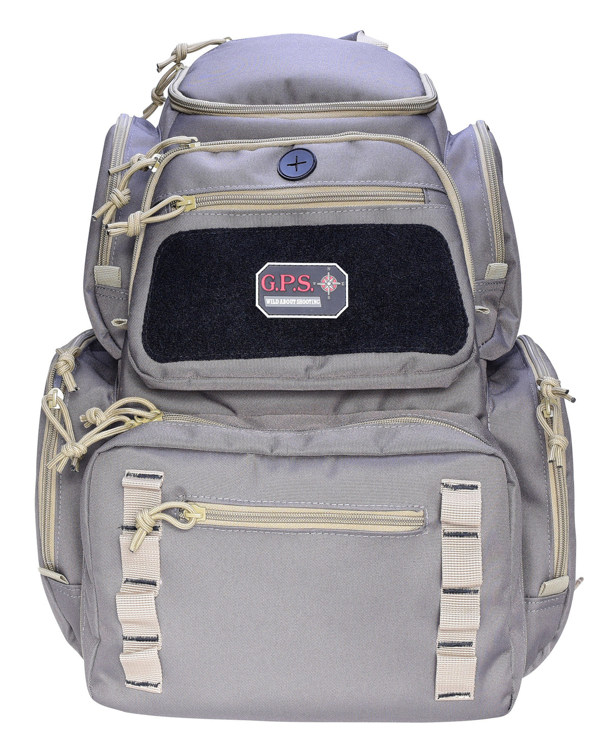GPS Bags 1712BPRK Pistolero Rifle Green/Khaki Backpack Holds 5 Handguns