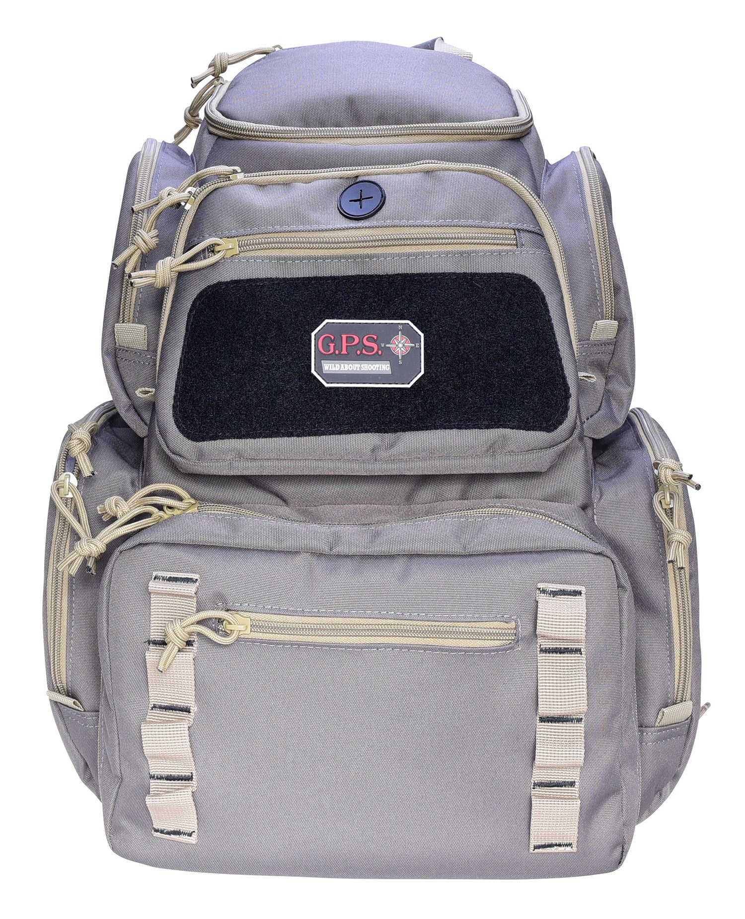 GPS Bags 1712BPRK Pistolero Rifle Green/Khaki Backpack Holds 5 Handguns