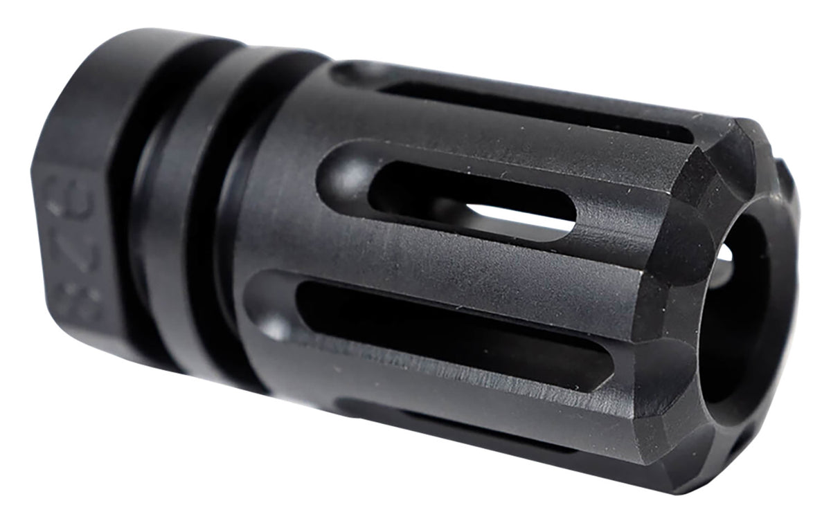 Angstadt Arms AAF09HHB28 9mm Flash Hider Black Hardcoat Anodized Steel 1/2"-28 Threads 1.75" OAL