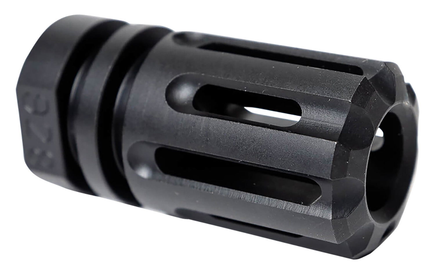 Angstadt Arms AAF09HHB28 9mm Flash Hider Black Hardcoat Anodized Steel 1/2"-28 Threads 1.75" OAL