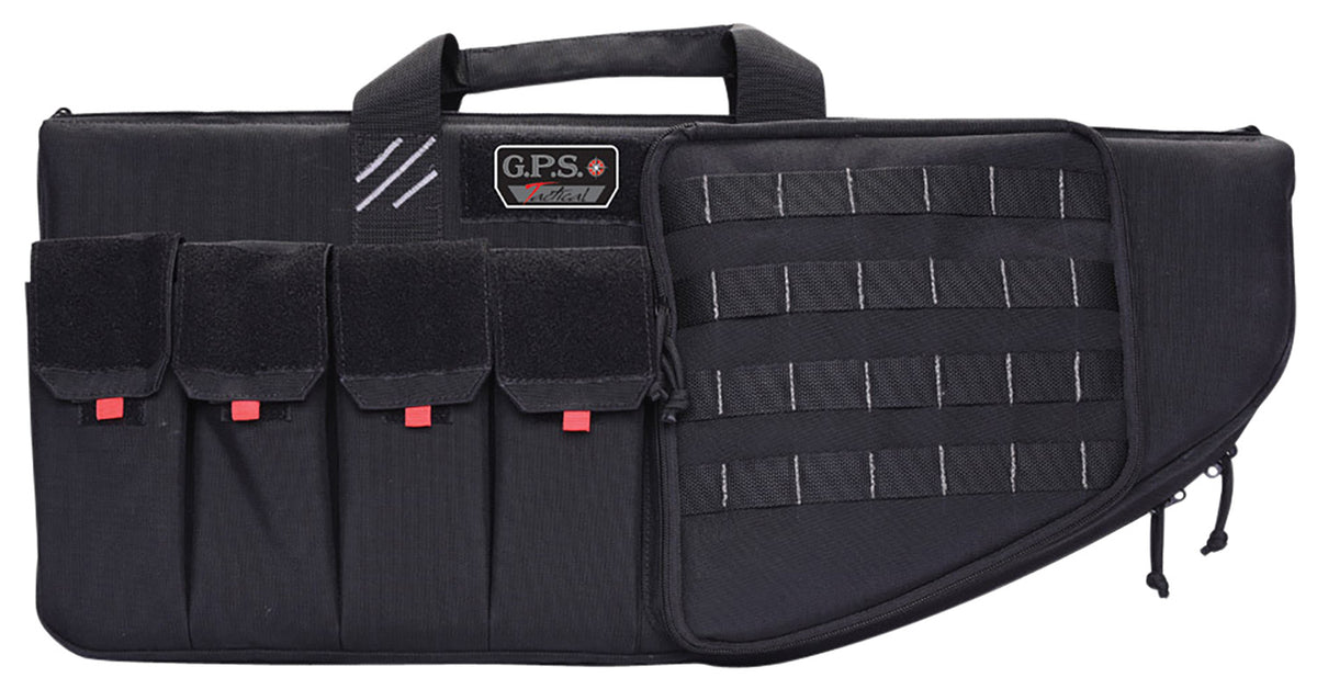 GPS Bags T30ARB Tactical AR Case 30" Black 1000D Nylon with Mag Pockets Lockable Zippers and Handgun Pocket