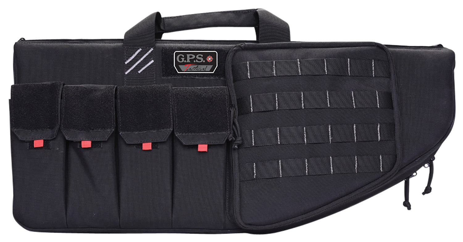 GPS Bags T30ARB Tactical AR Case 30" Black 1000D Nylon with Mag Pockets Lockable Zippers and Handgun Pocket