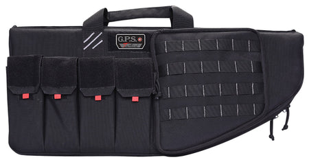 GPS Bags T30ARB Tactical AR Case 30" Black 1000D Nylon with Mag Pockets Lockable Zippers and Handgun Pocket