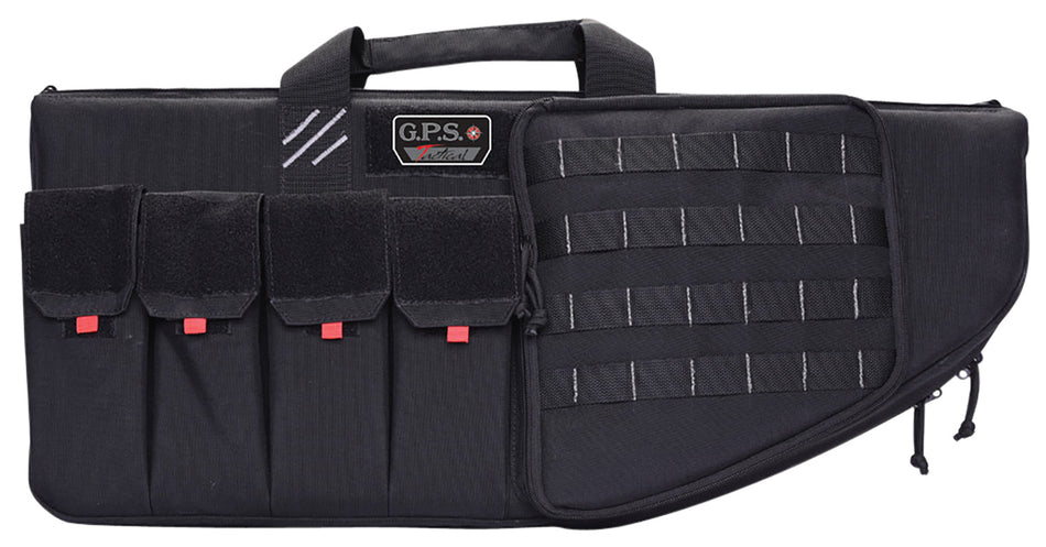 GPS Bags T30ARB Tactical AR Case 30" Black 1000D Nylon with Mag Pockets Lockable Zippers and Handgun Pocket