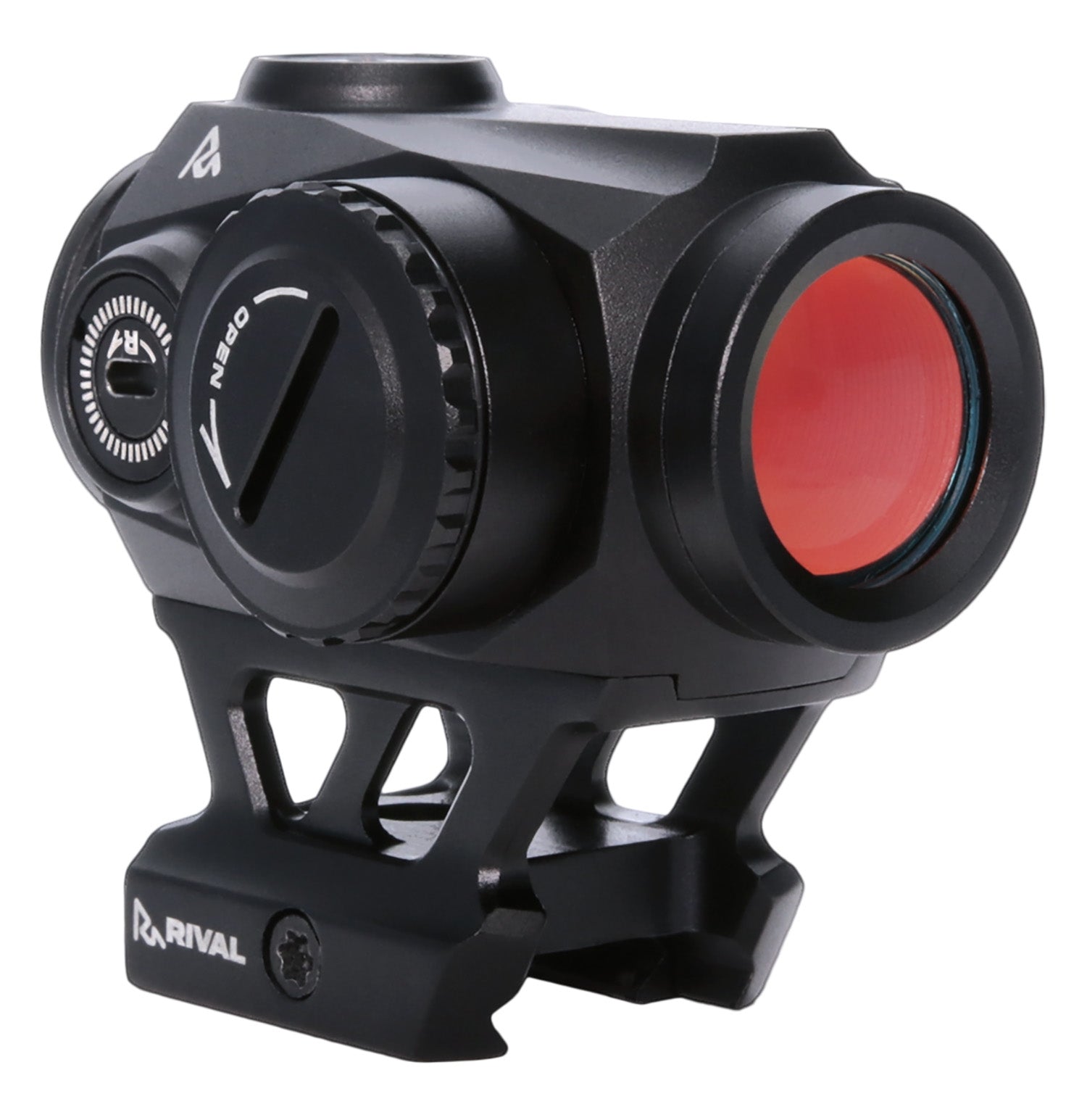 Rival Arms X2 Red Dot Black Anodized 1x 22mm 2 MOA Red Dot Sight
