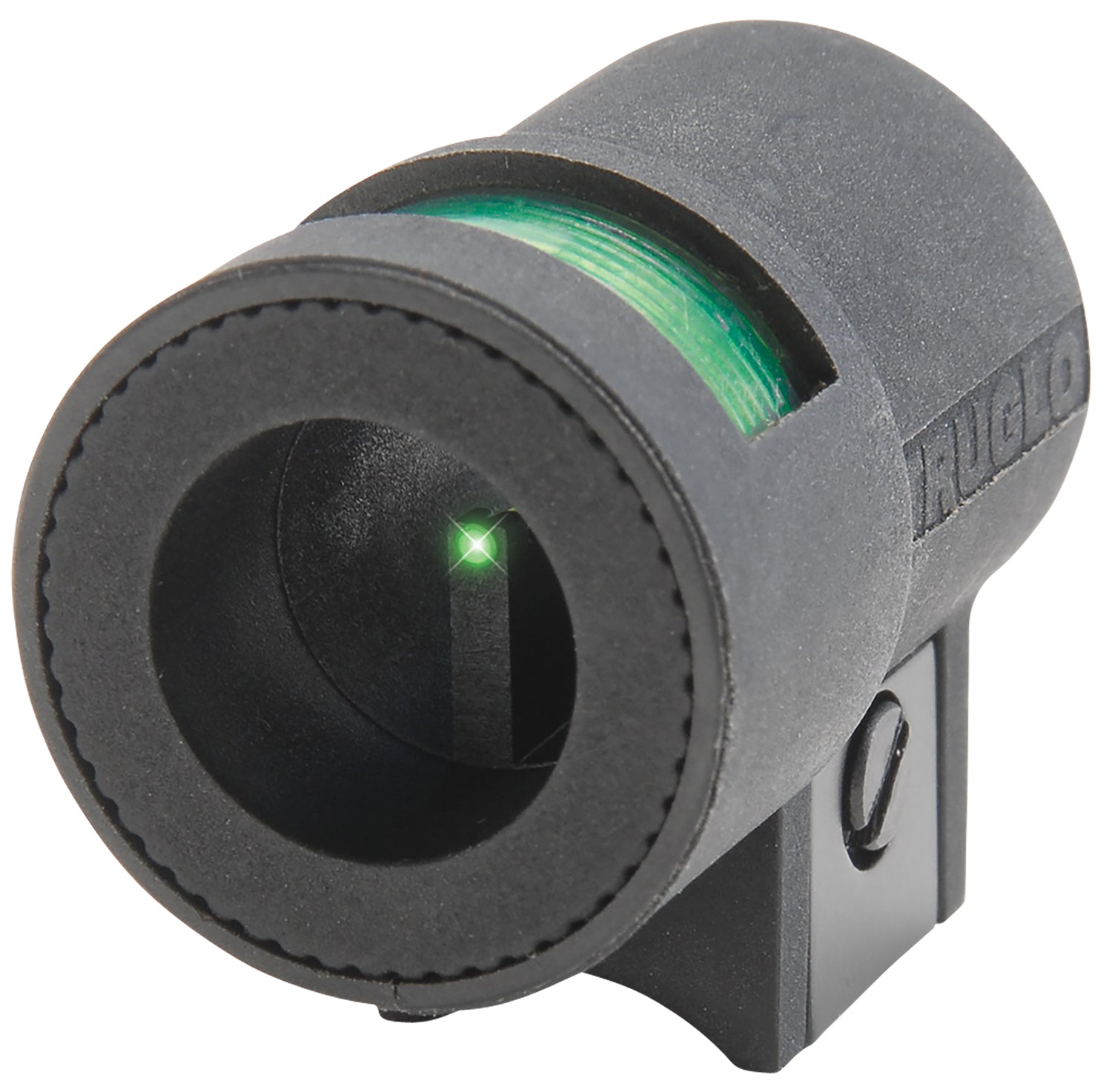 TruGlo TGTG925G Airgun Globe Front Sight Green Fiber Optic Black Polymer Housing