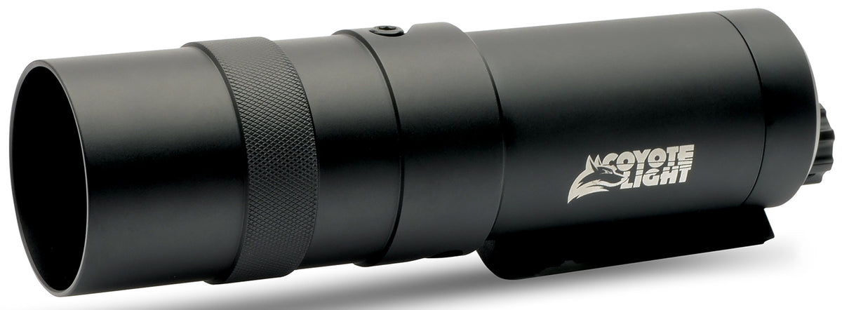 Coyote Light HMECLW High-Performance Predator Hunting Light White LED Matte Black with Picatinny Rail