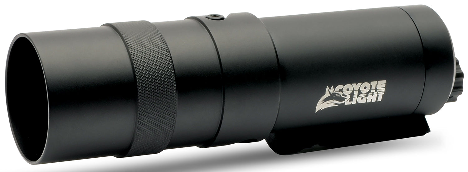 Coyote Light HMECLW High-Performance Predator Hunting Light White LED Matte Black with Picatinny Rail
