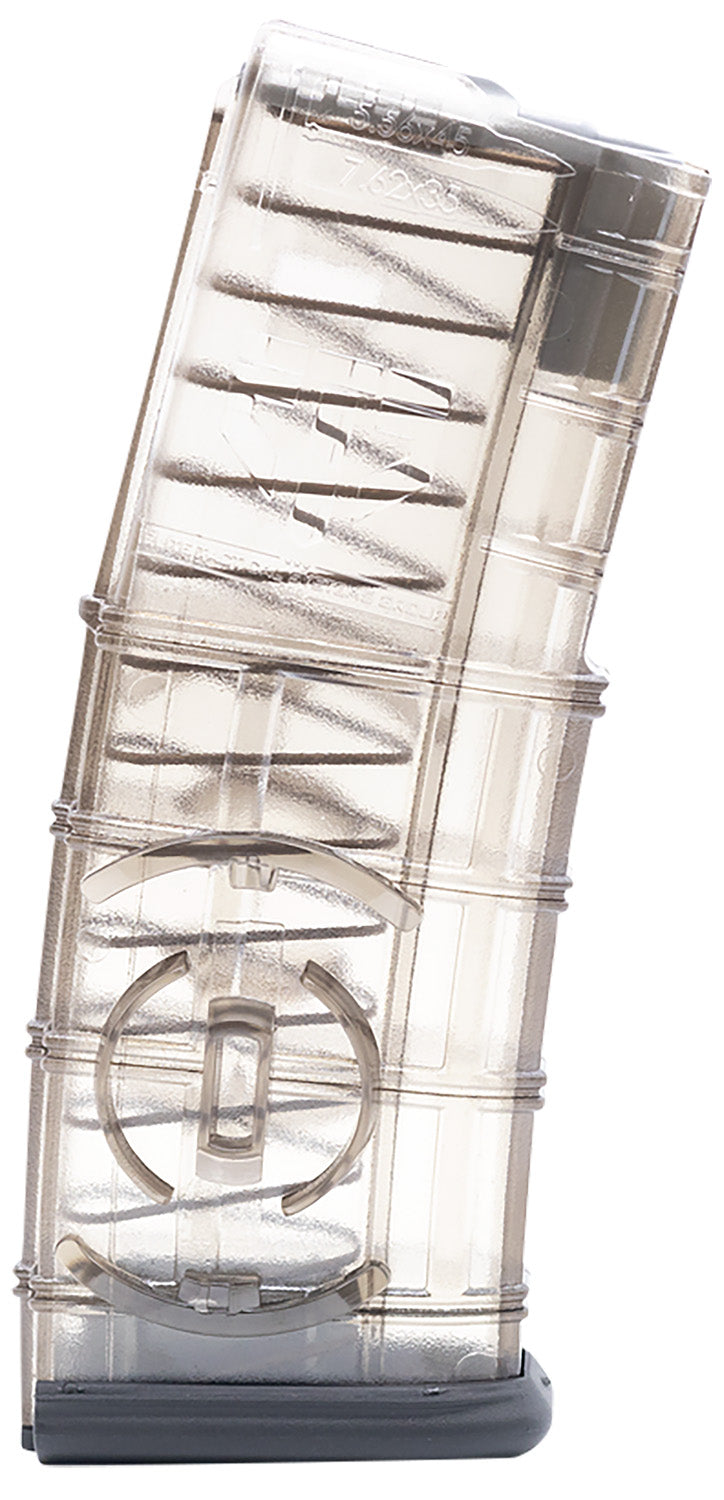 ETS Group AR1530CG2 Gen2 30rd 5.56x45mm NATO AR-15 Magazine Clear Polymer with Built-In Coupler