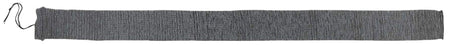 Allen 131 Heather Gray Stretch Knit Gun Sock 52" Silicone-Treated with Cinch Closure & ID Label