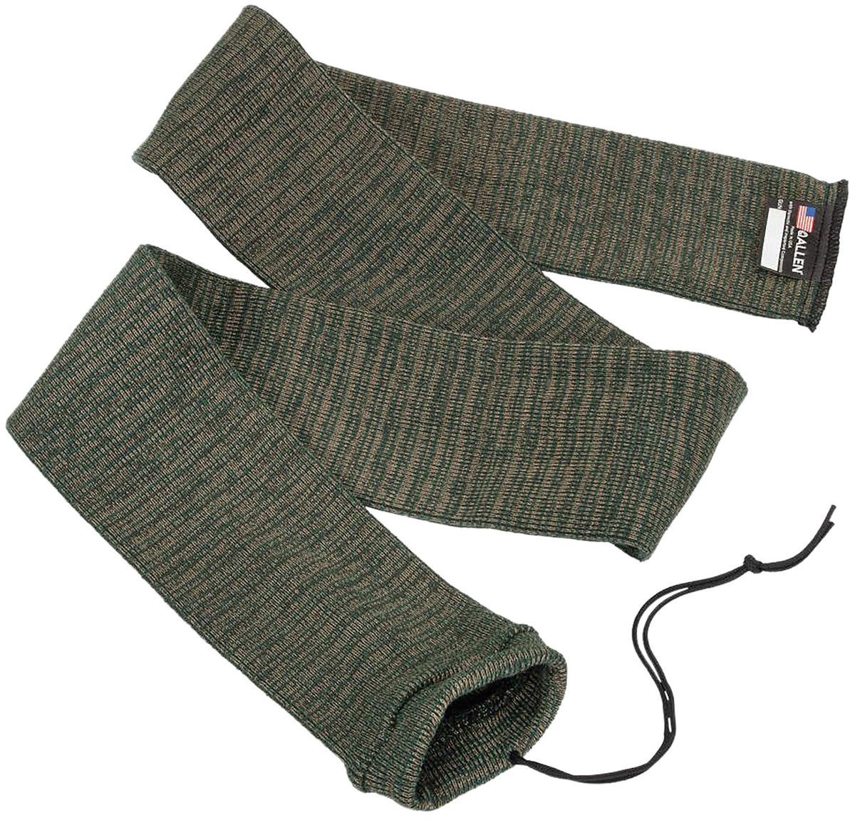 Allen 133 Heather Green Stretch Knit Gun Sock 52" Silicone-Treated for Rifles & Shotguns