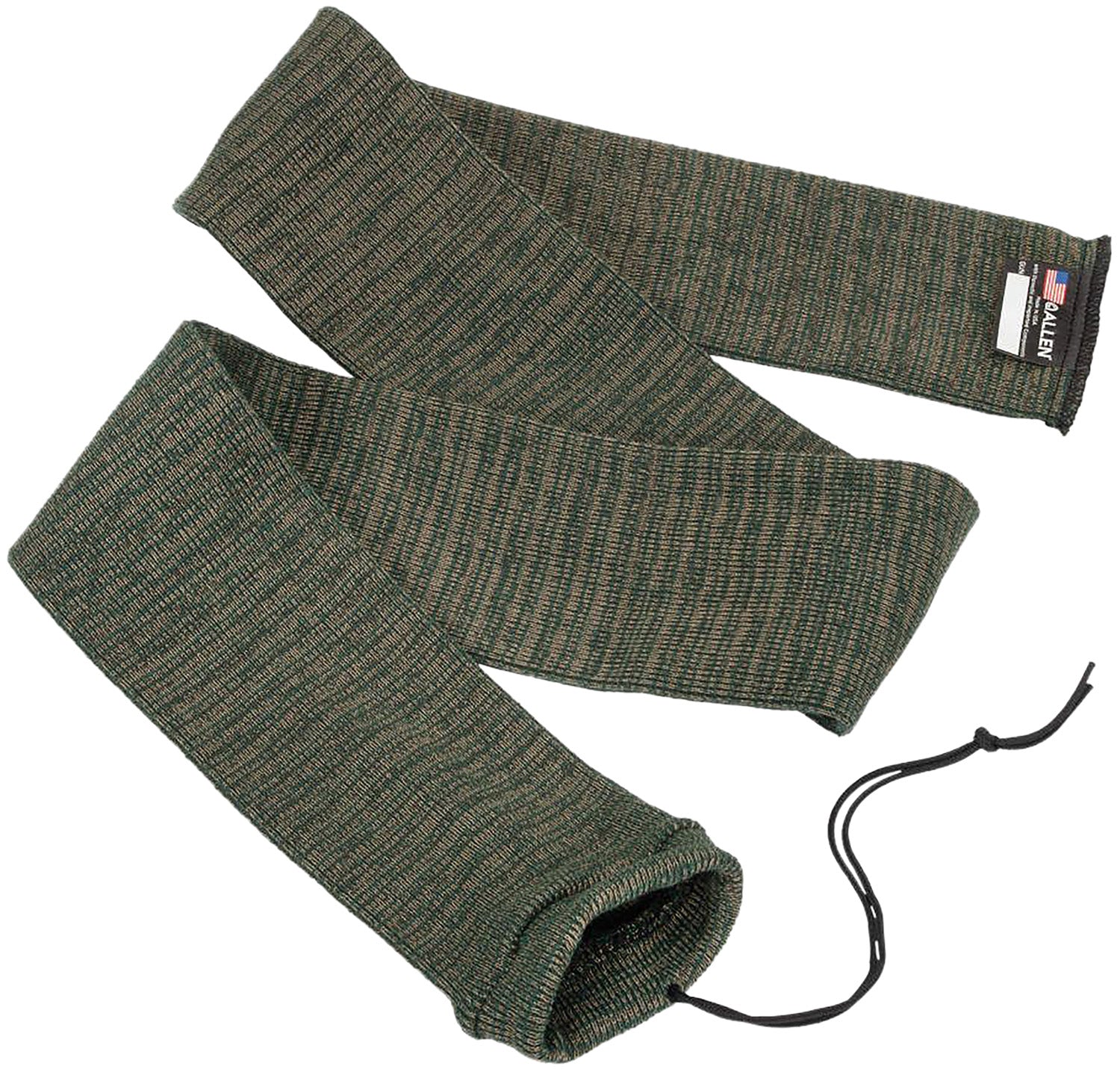 Allen 133 Heather Green Stretch Knit Gun Sock 52" Silicone-Treated for Rifles & Shotguns